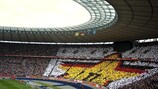 I tifosi tedeschi hanno riempito l'Olympiastadion lo scorso giugno
