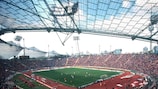Le stade Olympique, à Munich, un monument du football en Europe