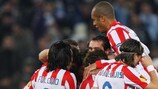 El Atlético ganó 1-3 en la ida de los dieciseisavos de final de la Europa League
