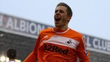 Gylfi Sigurdsson enjoys scoring against West Brom during his loan spell at Swansea last term