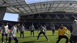 O FC Porto prepara a recepção ao Manchester City