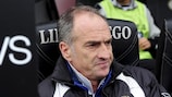 El entrenador del Udinese Francesco Guidolin confía en que su equipo pueda remontar contra el AZ