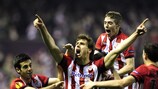 Fernando Llorente félicité après avoir ouvert le score de fort belle manière pour l'Athletic