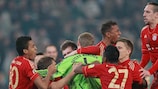 Bayern celebrate their shoot-out win