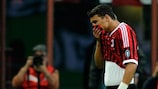 Thiago Silva esteve apenas dez minutos em campo frente à Roma