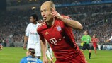 Robben satisfied with Bayern's 'big advantage'