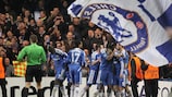 Chelsea jubelt über den entscheidenden Treffer von Branislav Ivanović in der Verlängerung