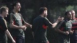 Zlatan Ibrahimović (Zweiter von links) hofft, ein weiteres Kapitel in der Erfolgsgeschichte von Milan zu schreiben