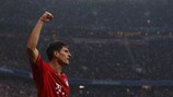 Mario Gomez fühlt sich beim FCB mittlerweile rundum wohl