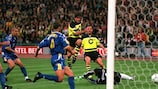 Karl-Heinz Riedle erzielte im Endspiel der UEFA Champions League 1997 zwei Tore