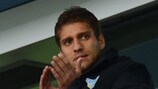 Stiliyan Petrov pictured last season shortly after being diagnosed with leukaemia