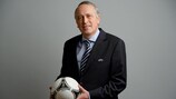 El presidente de la Federación Italiana de Fútbol Giancarlo Abete es también vicepresidente de la UEFA