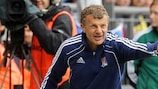 Lyon coach Patrice Lair met Frankfurt in his time at Montpellier