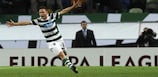 Diego Capel festeja o golo da vitória do Sporting