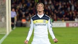 Torres logró un gol muy importante para el Chelsea ante el Barça