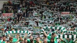 A wall of green will face HJK at Parkhead if they get to meet Celtic