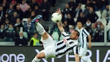 Simone Pepe in action for Juventus last season