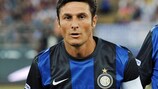 Javier Zanetti ist seit mehr als einem Jahrzehnt Kapitän bei Inter