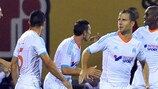 Marseille celebrate, but still have work to do after a 1-1 draw at Eskişehirspor