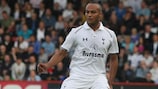 Tottenham's Younès Kaboul has been ruled out for around four months after knee surgery