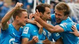 Roman Shirokov e o Zenit vão procurar fazer melhor do que na última temporada, em que a formação de São Petersburgo se ficou pelos oitavos-de-final
