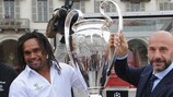 Trophy tour takes to Turin