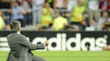 José Mourinho esulta dopo il gol del 3-2