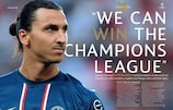 Ibrahimović está no PSG para vencer