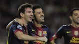 Lionel Messi dio la vuelta al partido para el Barcelona