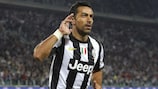 Fabio Quagliarella was on target for Juventus on matchday one