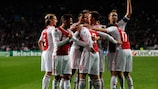 Christian Eriksen esteve em grande plano no triunfo do Ajax