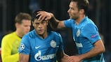 Hulk put Zenit ahead with an unstoppable strike
