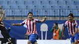 Cristian Rodríguez le dio el triunfo al Atlético en la segunda jornada