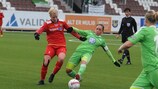 Wolfsburg drew 1-1 at Røa to advance