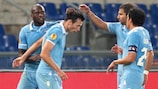 Libor Kozák takes the plaudits after opening the scoring for Lazio