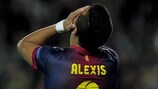 Barcelona não vai poder contar com Alexis Sánchez durante algum tempo