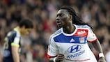 Bafétimbi Gomis voltou a marcar pelo Lyon