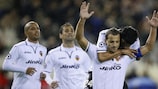 Roberto Soldado y Tino Costa marcaron para el Valencia en los octavos de final de hace tres años