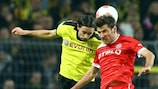 O defesa do Dortmund, Neven Subotić, poderá ser baixa na eliminatória contra o Shakhtar