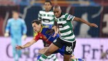 Gelson Fernandes in UEFA Europa League action last season for Sporting