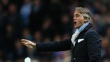 Roberto Mancini glaubt nicht mehr wirklich an das Weiterkommen von Manchester City