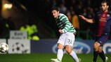 Teenager Tony Watt scores Celtic's second goal against Barcelona last November