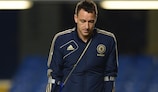 John Terry leaves Stamford Bridge on Sunday following the Liverpool game