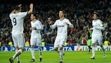 Cristiano Ronaldo expresse sa joie après l'ouverture du score
