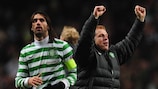 O treinador do Celtic, Neil Lennon, feliz com o apuramento dos escoceses