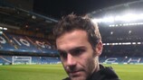 Хуан Мата дает экспресс-интервью UEFA.com