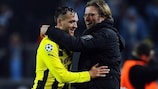 Klopp celebrates Dortmund achievement