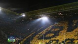 O Dortmund venceu os três jogos do Grupo D disputados diante dos seus adeptos