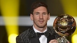 Messi vence Bola de Ouro FIFA pela quarta vez