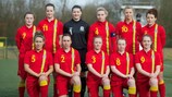 Wales line up ahead of their friendly against Norway in February